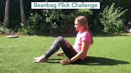 Beanbag Flick Challenge